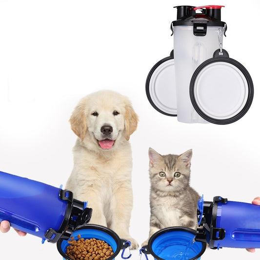 Portable Dog Water Bottle & Bowl