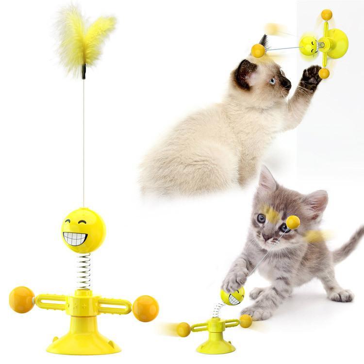 Cat Windmill Glowing Toy